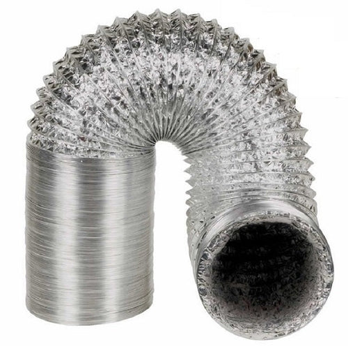 125mm (5 Inch) Diameter Aluminium Ducting- 10M Length