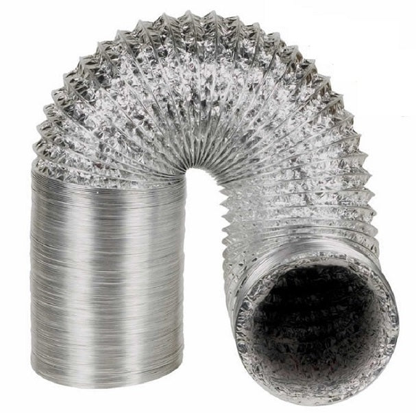 150mm (6 Inch) Diameter Aluminium Ducting- 10M Length
