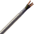 1M of SY 4-Core 10.0mm Flexible Cable with Steel Wire Braid