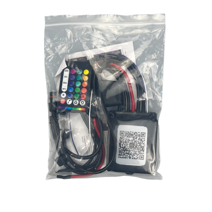 4 ROW RGBW (dual side) Wheel Lights Kit
