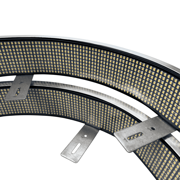 5 ROW WHITE (dual side) Wheel Light Kit