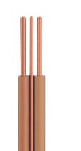 6242Y1.0mm-BB Twin Brown Core Cable