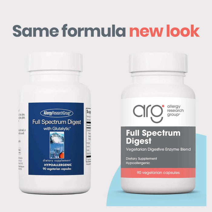 Allergy Research Group Full Spectrum Digest New Look