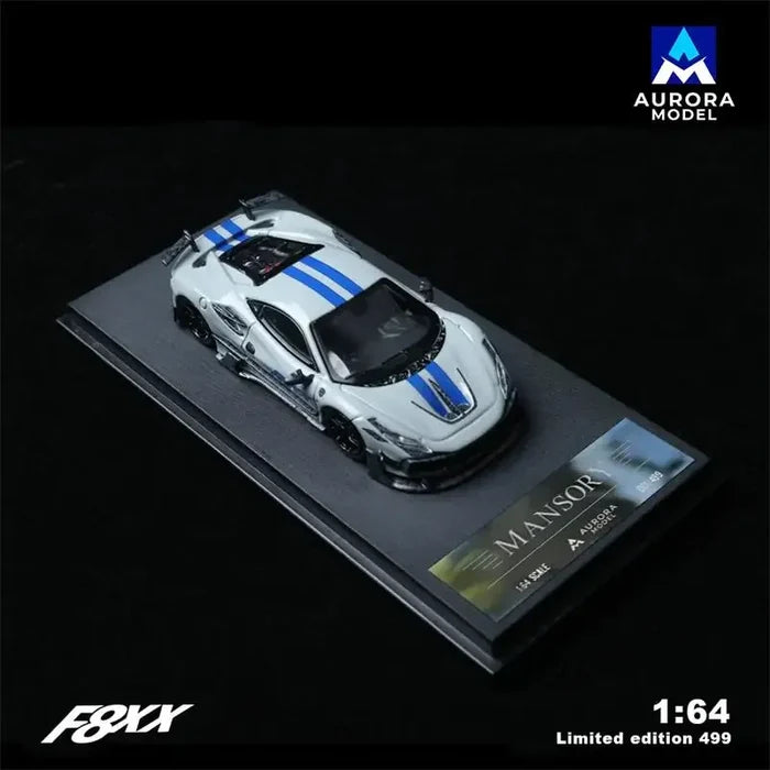 AuroraModel AM 1:64 Tributo Mansory F8XX Limited499 Diecast Model Car