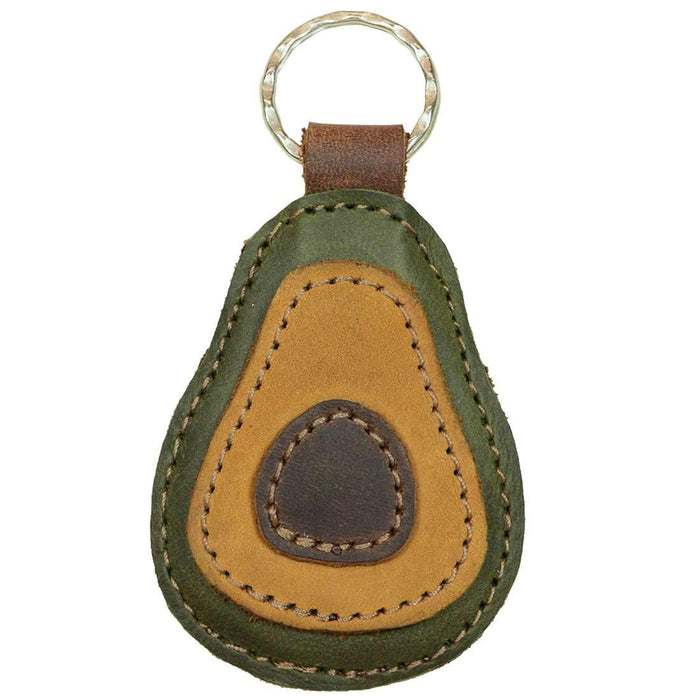 Avocado Keychain - Stockyard X 'The Leather Store'