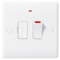 BG 852 White Nexus Moulded Switched 13A, Double Pole, Fused Connection Unit with Neon