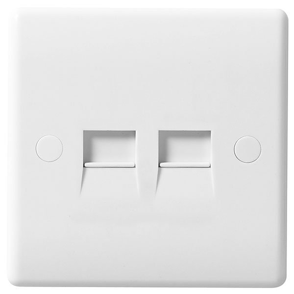 BG 8BTM-2 2 Gang Telephone Socket (Master)