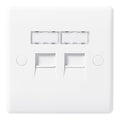 BG 8RJ45-2 2 Gang RJ45 Data Socket