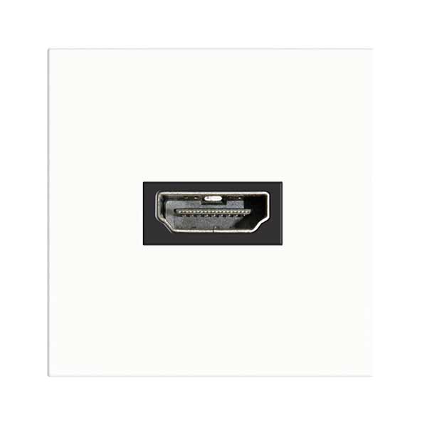 BG EMHDMIW Nexus White Moulded Two Module Female HDMI Outlet
