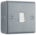 BG MC512 Metal Clad Single Switch, 10Ax 2 Way