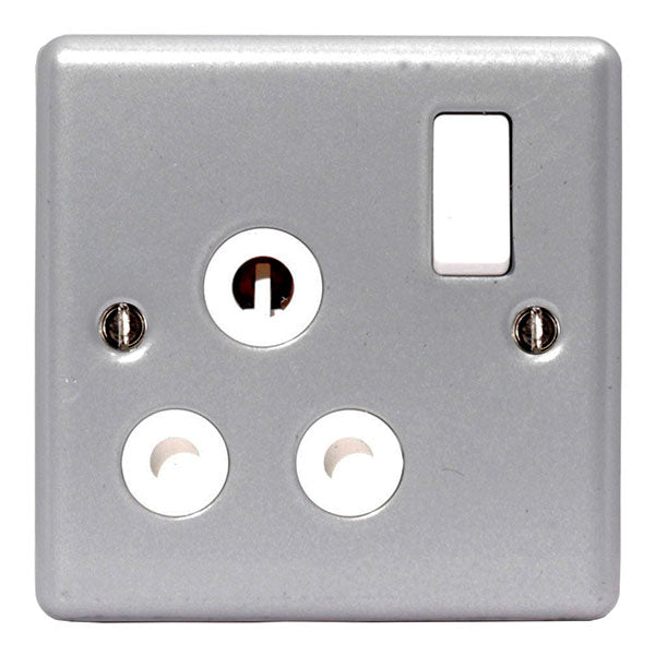 BG MC599 Metal Clad 15A Single Switched Socket