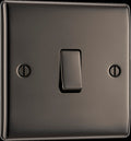 BG NBN13 Nexus Metal Black Nickel Intermediate Switch, 10Ax 2 Way