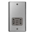 BG NBS20G Nexus Metal Brushed Steel Dual Voltage Shaver Socket