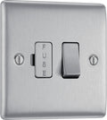 BG NBS50 Nexus Metal Brushed Steel Switched 13A Fused Connection Unit