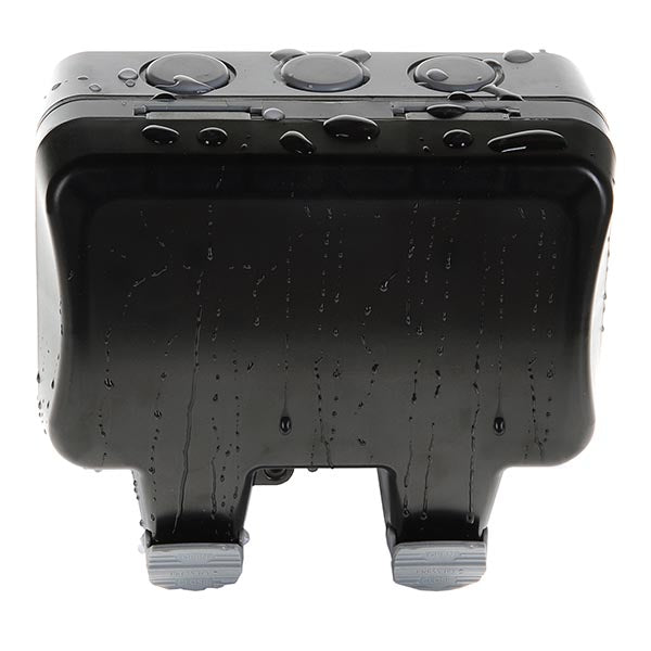 BG WP22RCD Weatherproof 13A 2-Gang Switched Socket with RCD