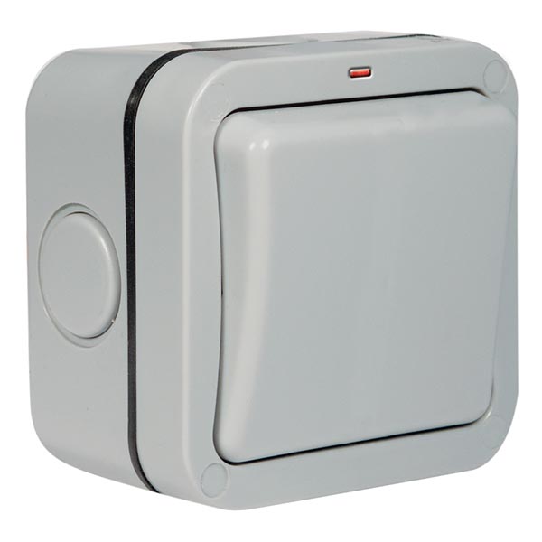 BG WP30 Nexus Storm Weatherproof 1-Gang, 20A DP Switch