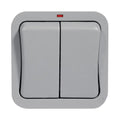 BG WP42 Nexus Storm Weatherproof 2-Gang, 2-Way Switch