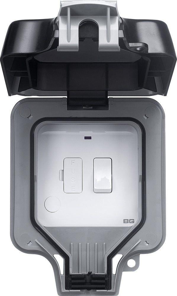 BG WP53 Weatherproof Switched Fused Connection Unit, With Indicator