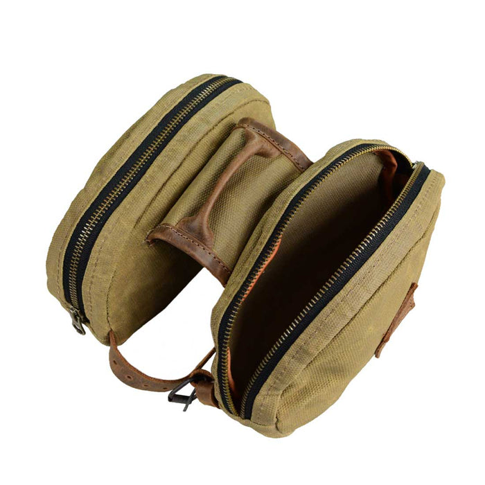Bike Frame Pannier Bag - Stockyard X 'The Leather Store'