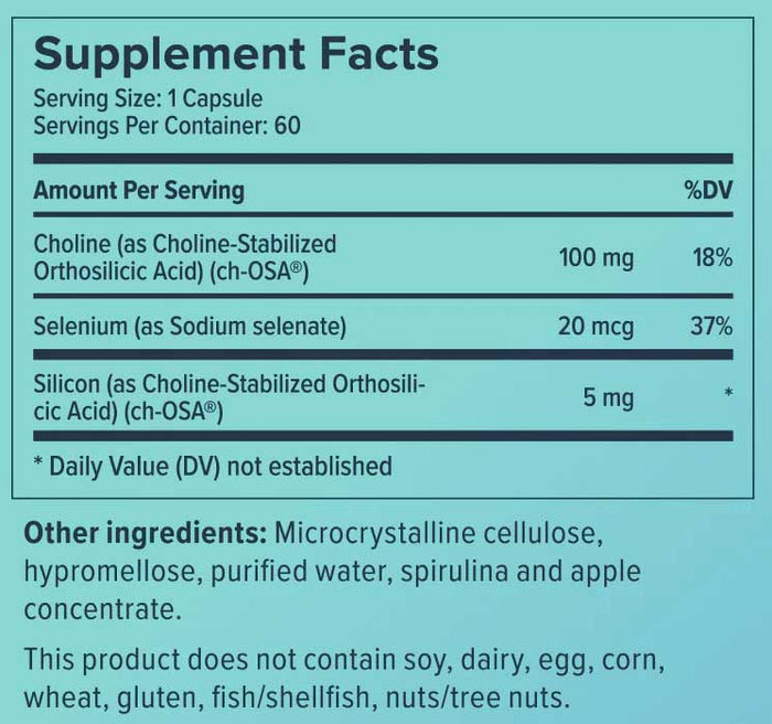 Biosil Healthy Aging Ingredients
