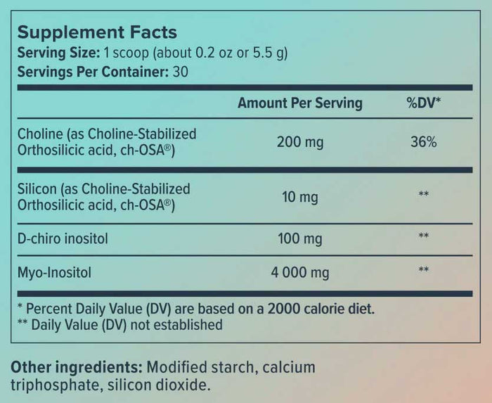Biosil HerHarmony Beauty Blend  Ingredients