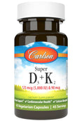 Carlson Labs Super D3 + K2