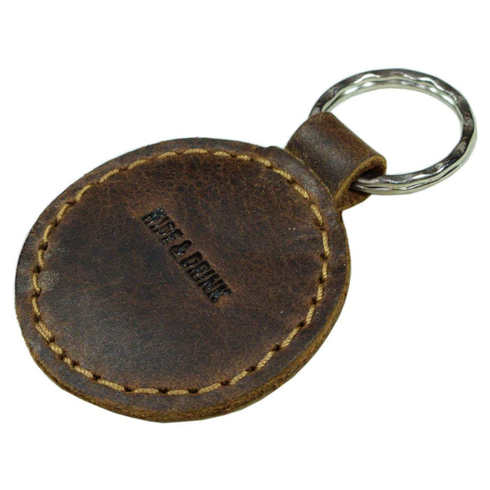 Circular Keychain - Stockyard X 'The Leather Store'