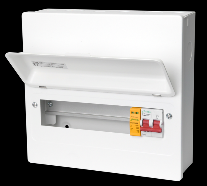 Danson E-MM164-SPD1 16 module (13 Usable Ways) Consumer Unit 100A Switch Disconnector & SPD