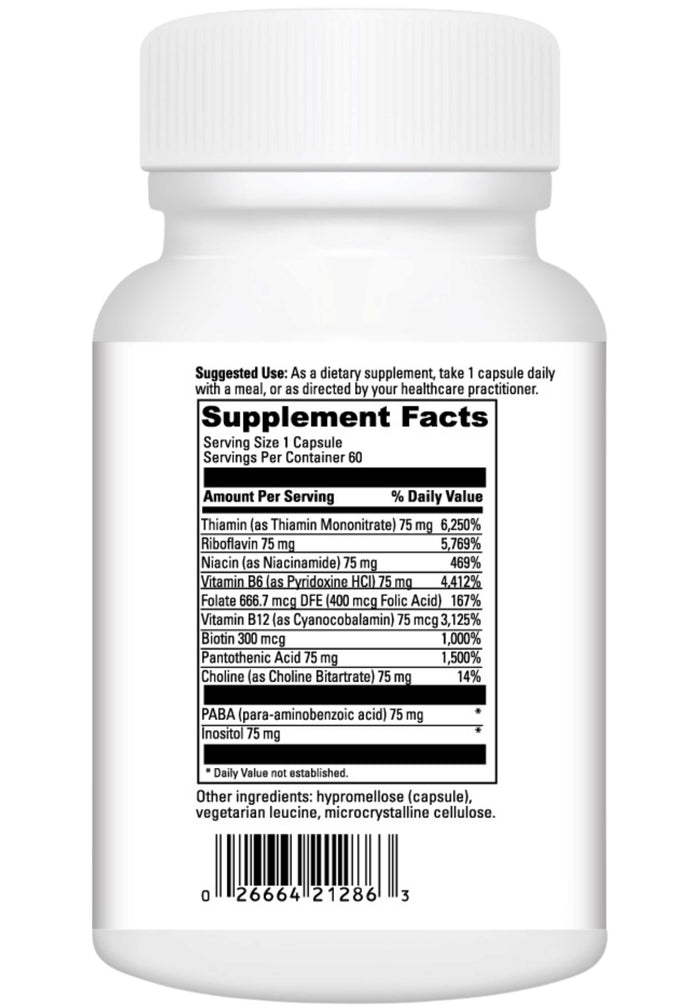 DaVinci Labs B Complex-75 Ingredients