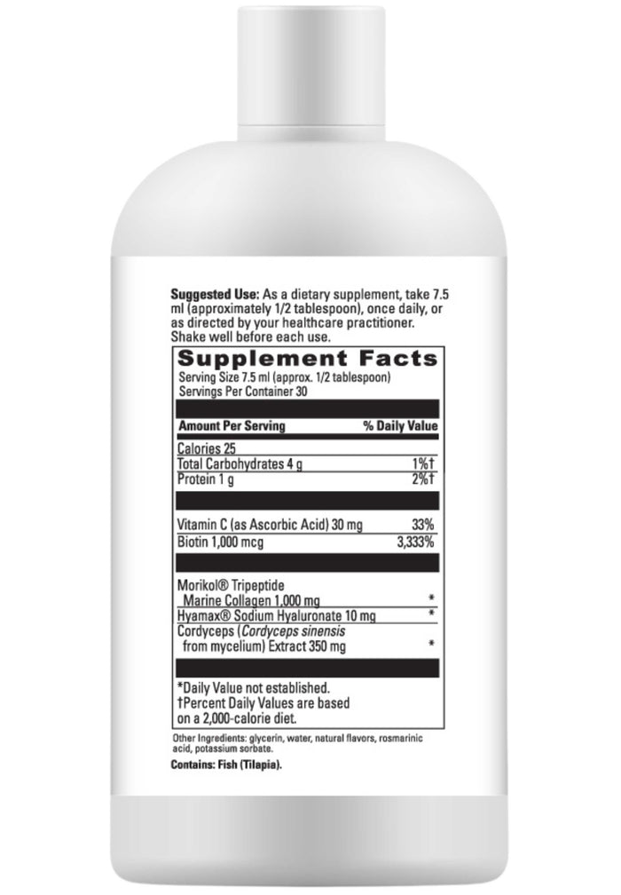 DaVinci Labs Collagen Bright Toasted Cinnamon Ingredients
