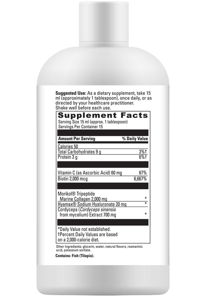 DaVinci Labs Collagen Flex Toasted Cinnamon Ingredients