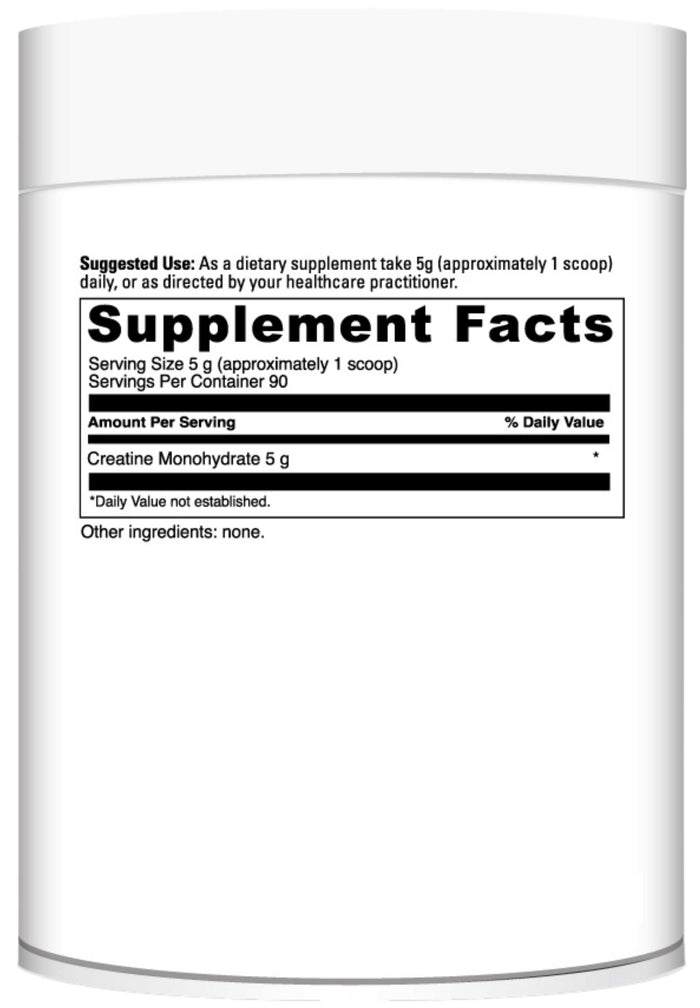 DaVinci Labs Creatine Powder Ingredients