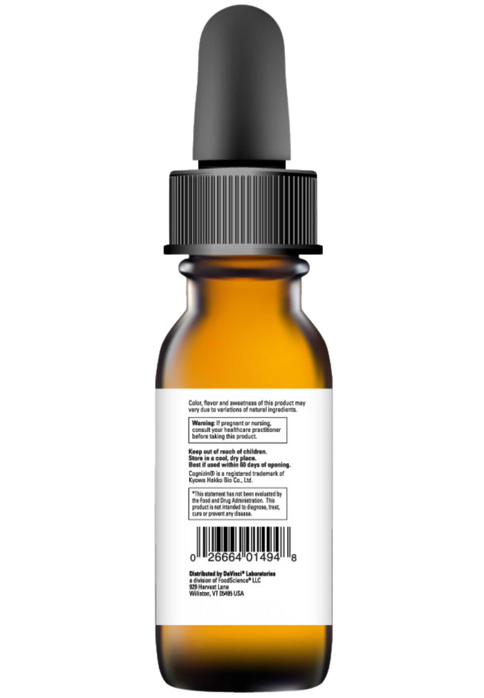 DaVinci Labs Liposomal Citicoline Back