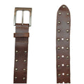 Double Riveted Belt - Stockyard X 'The Leather Store'