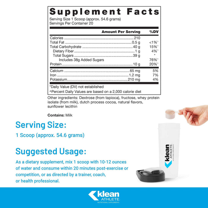 Douglas Laboratories Klean Recovery Ingredients