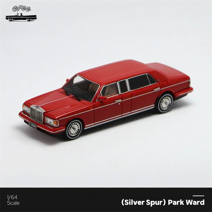 GFCC 1:64 Silver Spur extended version Die-Cast Car Model Miniature Gifts