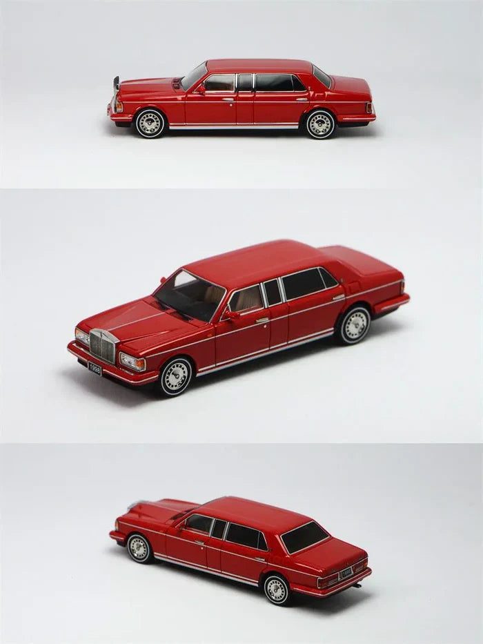 GFCC 1:64 Silver Spur extended version Die-Cast Car Model Miniature Gifts