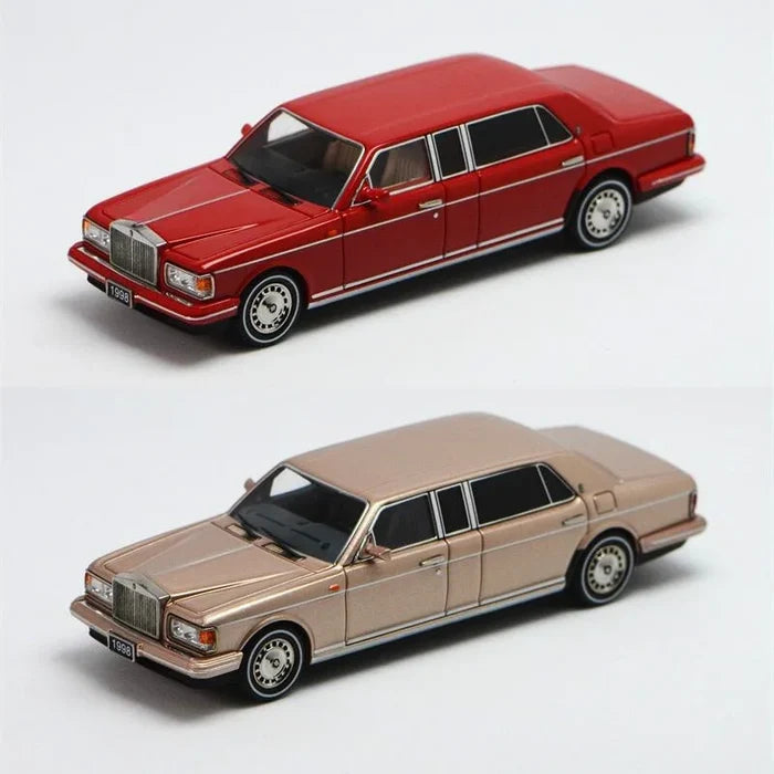 GFCC 1:64 Silver Spur extended version Die-Cast Car Model Miniature Gifts