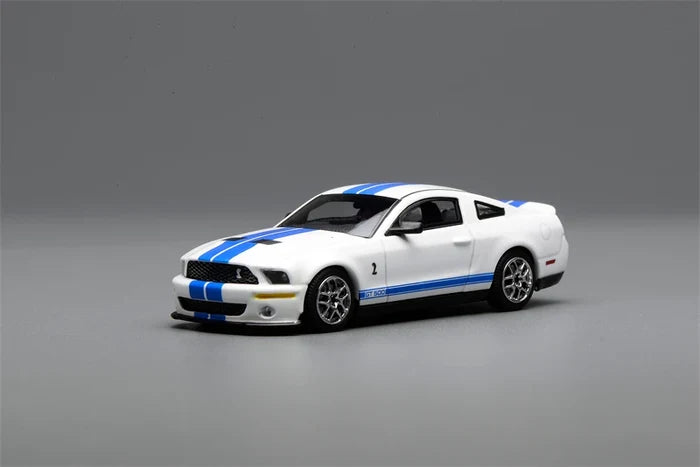 GreenLight × Motorhelix 1:64 GT500 Mustang Shelby Die-Cast Car Model Miniature Gifts