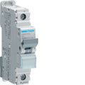 Hager NBN106A 6A, 1-Pole, 10kA-15kA, B-Type MCB