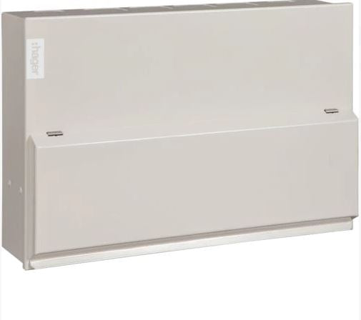 Hager VML955RK 10-Way Split Load, Cons. Unit w-100A Main Switch