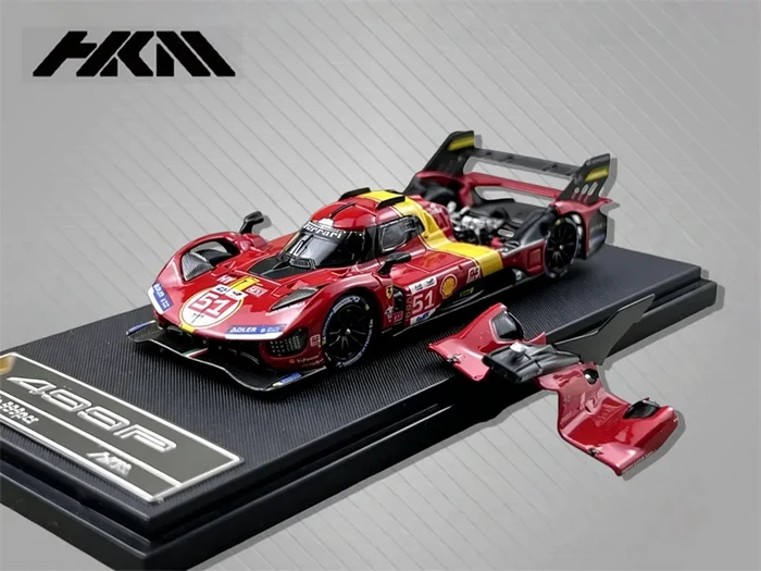HKM 1:64 499P Hypercar Le Mans 24H Diecast Model Car