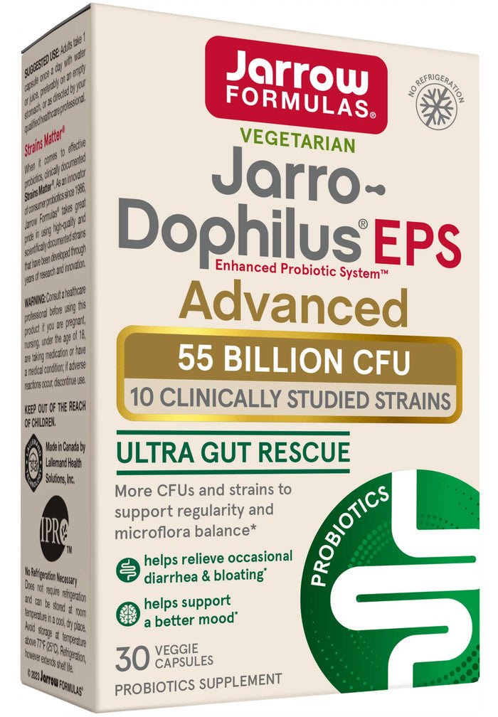 Jarrow Formulas Jarro-Dophilus EPS Advanced 55 Billion CFU