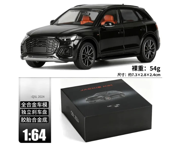 JKM 1:64 Q5L / LS 400 Die-Cast Car Model Miniature Gifts