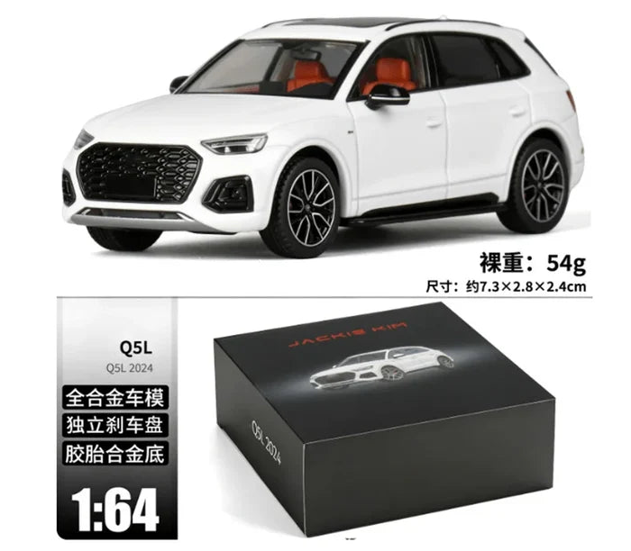 JKM 1:64 Q5L / LS 400 Die-Cast Car Model Miniature Gifts