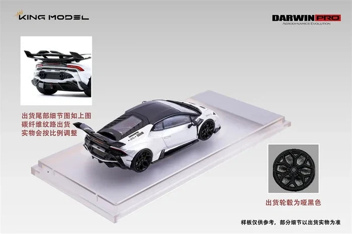 KING MODEL 1:64 huracan DarwinPRO Die-Cast Car Model Miniature Gifts