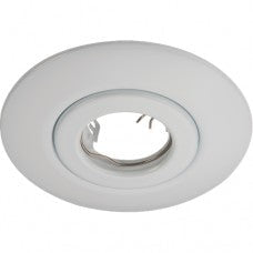 Knightsbridge Hole Converter Kit Inc. L02W Fitting White (HCW)