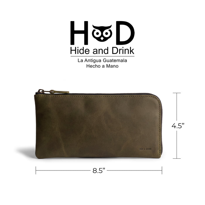 Large Zippered Wallet