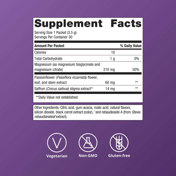 Metagenics MagActive Magnesium Night Powder Ingredients