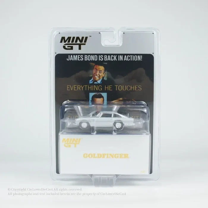 MINI GT 1:64 DB5 007 Goldfinger Thunderball RHD Diecast Model Car